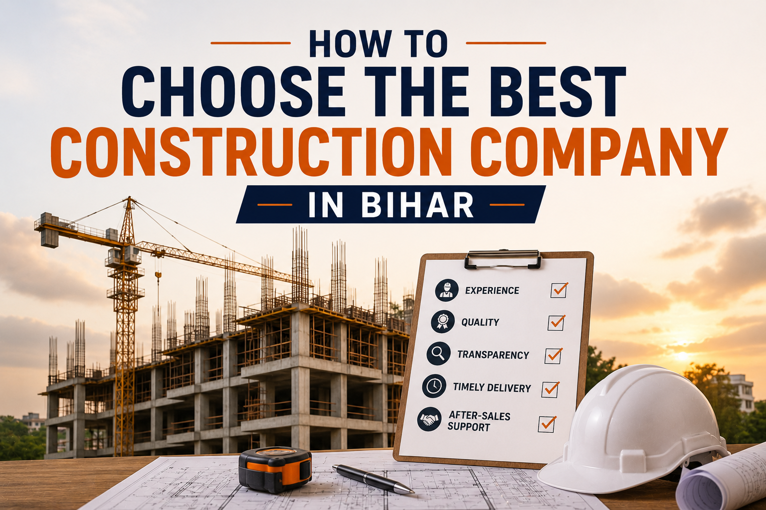 How to Choose the Best Construction Company in Bihar