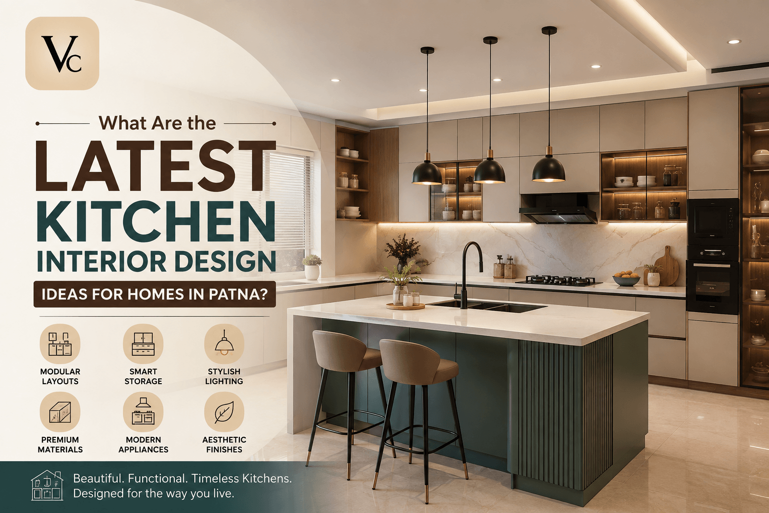 What Are the Latest Kitchen Interior Design Ideas for Homes in Patna?