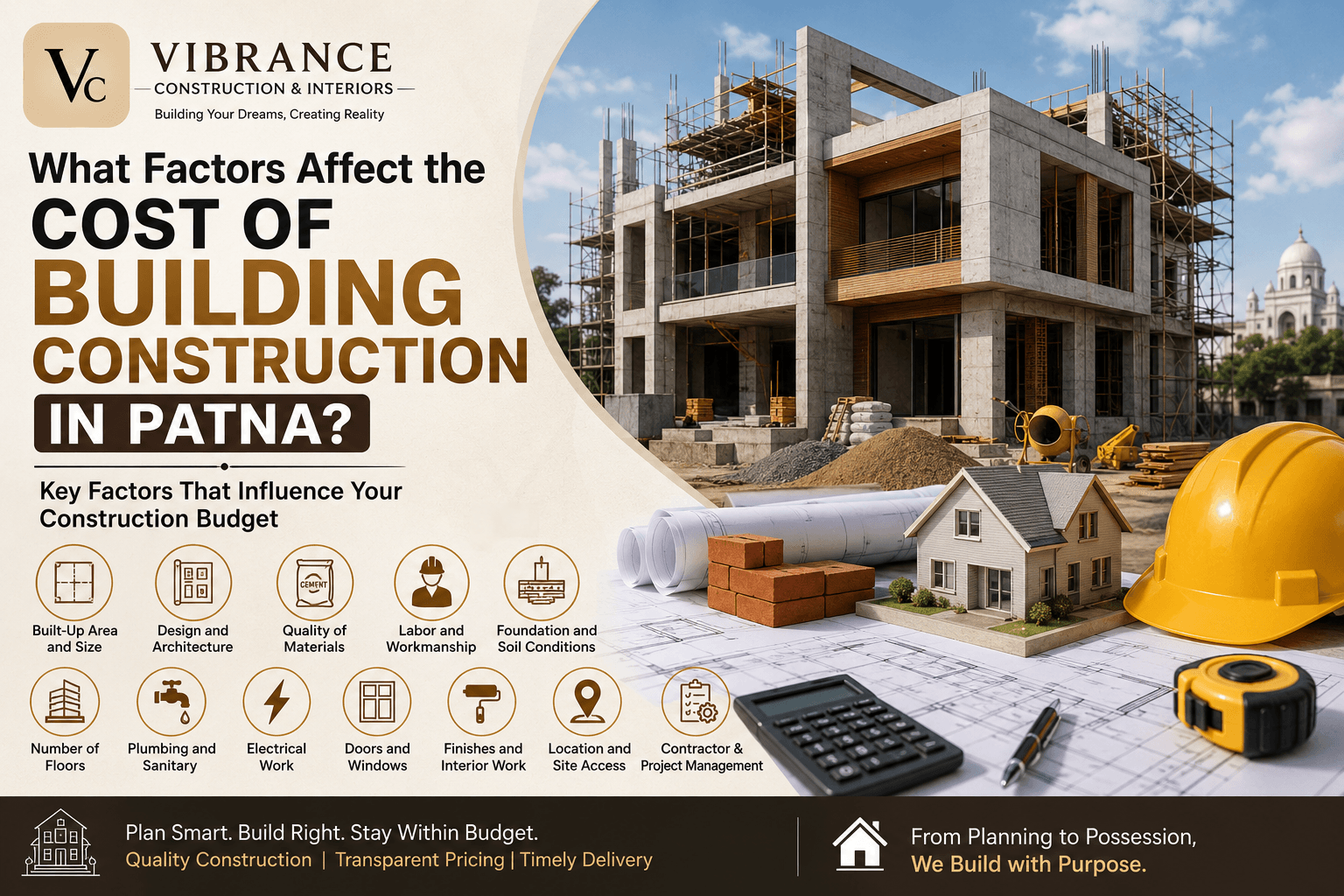 What Factors Affect the Cost of Building Construction in Patna?